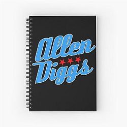 Allen Stefon Diggs Buffalo Bills Spiral Notebook 2020