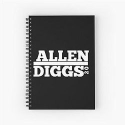 Allen Stefon Diggs Buffalo Bills 2020 Spiral Notebook