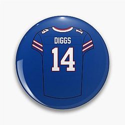 Stefon Diggs Jersey Pin
