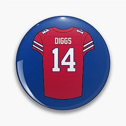 Stefon Diggs Alternate Jersey Pin