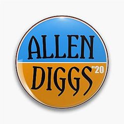 Allen Stefon Diggs Buffalo Bills 2020 gift Pin
