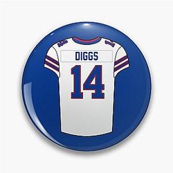 Stefon Diggs Jersey Pin