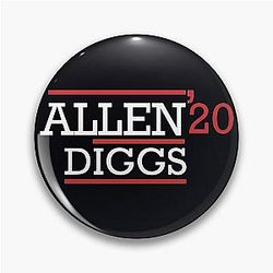 Josh Allen Stefon Diggs 2020 Buffalo Bills Pin
