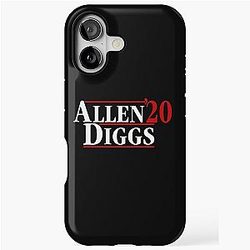 Bidhb Josh Allen x Stefon Diggs 2020 New Bills, 2020 New Bills Josh Allen x Stefon Diggs iPhone Tough Case