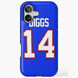 Stefon Diggs Number iPhone Tough Case