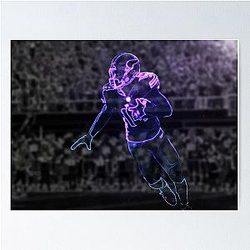 Stefon Diggs Artwork Poster