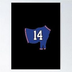Stefon Diggs GOAT Poster