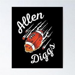 Allen Stefon Diggs Buffalo Bills Poster