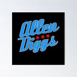 Allen Stefon Diggs Buffalo Bills Poster 2020