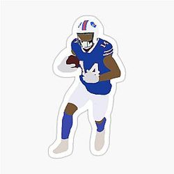 Stefon Diggs Bills Sticker