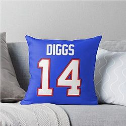 Stefon Diggs Throw Pillow