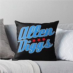Allen Stefon Diggs 2020 Buffalo Bills Throw Pillow
