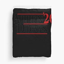 Josh Allen and Stefon Diggs 2020 Buffalo Bills Duvet Cover