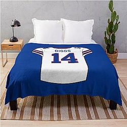 Stefon Diggs Away Jersey Blanket