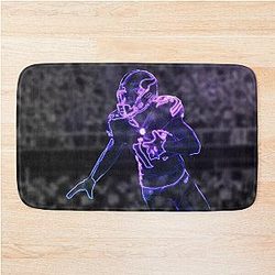 Stefon Diggs Artwork Bath Mat