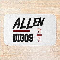 Josh Allen Stefon Diggs 2021 Buffalo Bills Bath Mat