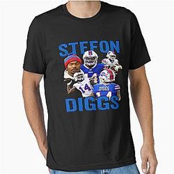 Stefon Diggs Retro T-Shirt