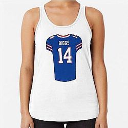 Stefon Diggs Racerback Tank Top