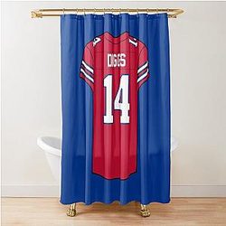 Stefon Diggs Jersey Shower Curtain