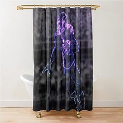 Stefon Diggs Artwork Shower Curtain
