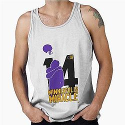 Stefon Diggs Helmet Toss Purple Tank Top