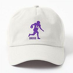 Stefon Diggs Number 14 Minimalist Football Fan Art Dad Hat