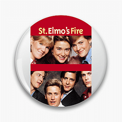 St Elmo's Fire My Favorite 80s Film St. Elmo's Fire Pins
