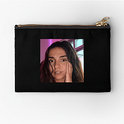 Stephania Ergemlidze Always Energetic Always Inspiring Stephania Ergemlidze Zipper Pouches
