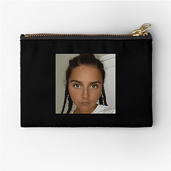 Stephania Ergemlidze The Queen of The Court Stephania Ergemlidze Zipper Pouches