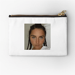Stephania Ergemlidze The Queen of The Court Stephania Ergemlidze Zipper Pouches