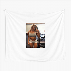 Tennis Prodigy Stephanie Sanzo Tapestries