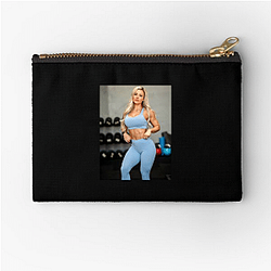 British Talent Stephanie Sanzo Zipper Pouches