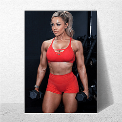 Court Fighter Stephanie Sanzo Posters