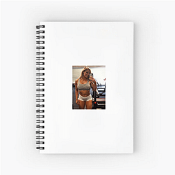 Tennis Prodigy Stephanie Sanzo Notebook