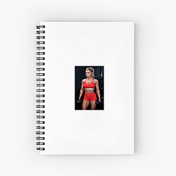 Court Fighter Stephanie Sanzo Notebook