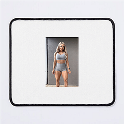 Left-Handed Force Stephanie Sanzo Mouse Pads