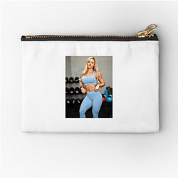 British Talent Stephanie Sanzo Zipper Pouches