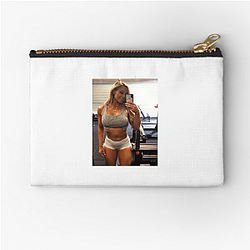Tennis Prodigy Stephanie Sanzo Zipper Pouches