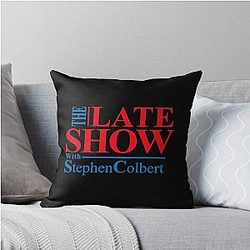 The Late Show with Stephen Colbert Throw Pillow