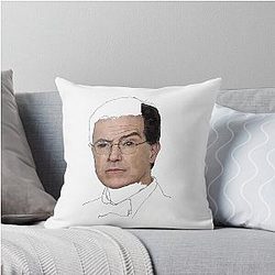 Stephen Colbert Throw Pillow