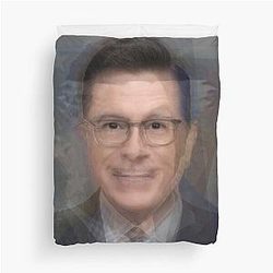 Stephen Colbert Duvet Cover