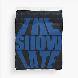 The Late Show with Stephen Colbert Duvet Cover