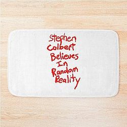 Steven Colbert Says Crappy Bathroom Mat