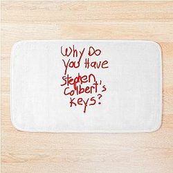 Stephen Colbert Says Crappy Bath Mat