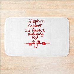 Stephen Colbert Says Crappy Bath Mat