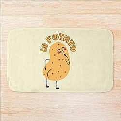 Stephen Colbert's potato bath mat