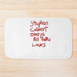 Stephen Colbert Says Crappy Bath Mat