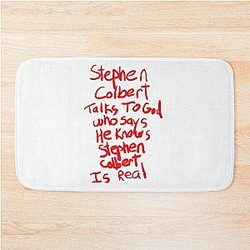 Stephen Colbert Says Crappy Bath Mat