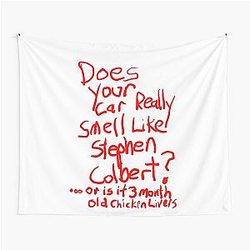 Stephen Colbert Sagt Crappy Zeichnung Tapestry