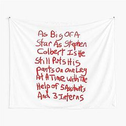Stephen Colbert Says Crappy Tapestry